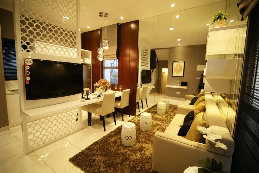 Show unit Advani Homes — ruang makan