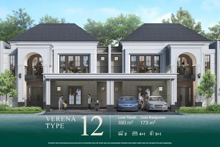 Tipe 12 — Verena Homes Summarecon Emerald Karawang